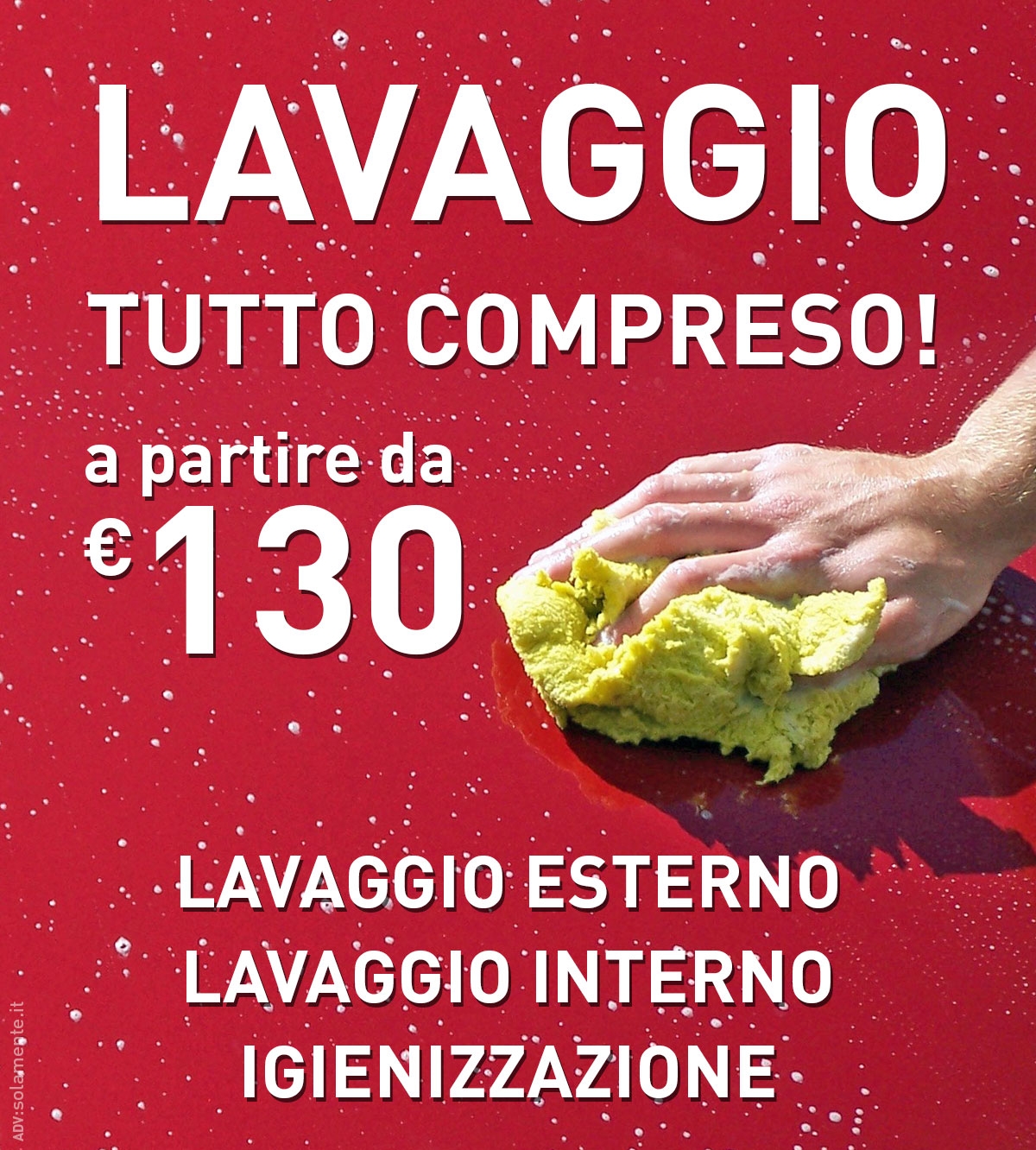 Lavaggio tutto compreso